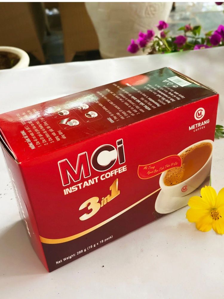 Растворимый кофе Me Trang MCI 3 в 1, в пакетиках 18 шт, 2 шт
