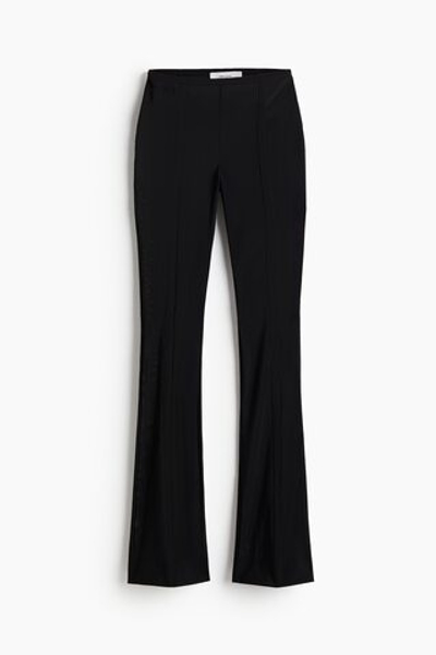 Брюки из сетки — Чёрный - H&M
