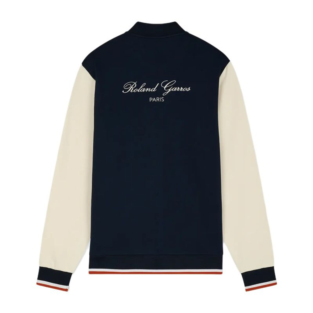 Куртка теннисная Roland Garros Teddy Heritage - navy blue