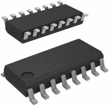 Микросхема логики HEF4585BT / SO16, 4-битный компаратор величины