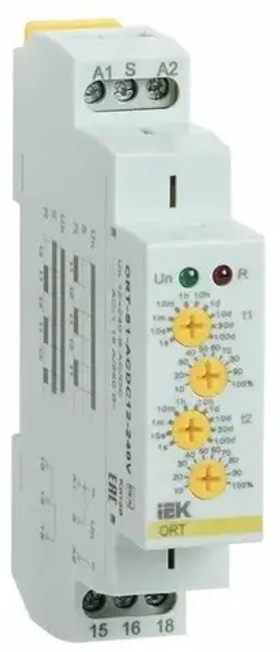 Реле циклическое ORT. 1 конт. 12-240 В AC/DC IEK ORT-S1-ACDC12-240V