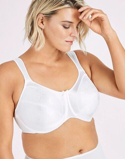Бюстгальтер–минимайзер Satin Tracings Underwire Minimizer Bra (Размер: 95F) (Цвет: телесный)