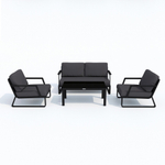 Диван двухместный Ideal Patio ЭСТИВО антрацит