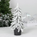 Елка в горшке «Заснеженное утро» 17*17*34 см
