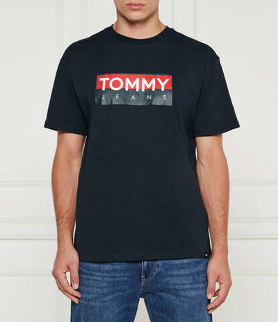 Футболка Tommy Jeans - темно-синий(DM0DM19684)