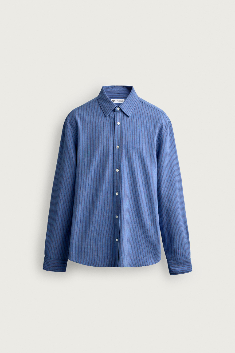 РУБАШКА СВОБОДНОГО КРОЯ В ПОЛОСКУ — ZARA · 3754/103
