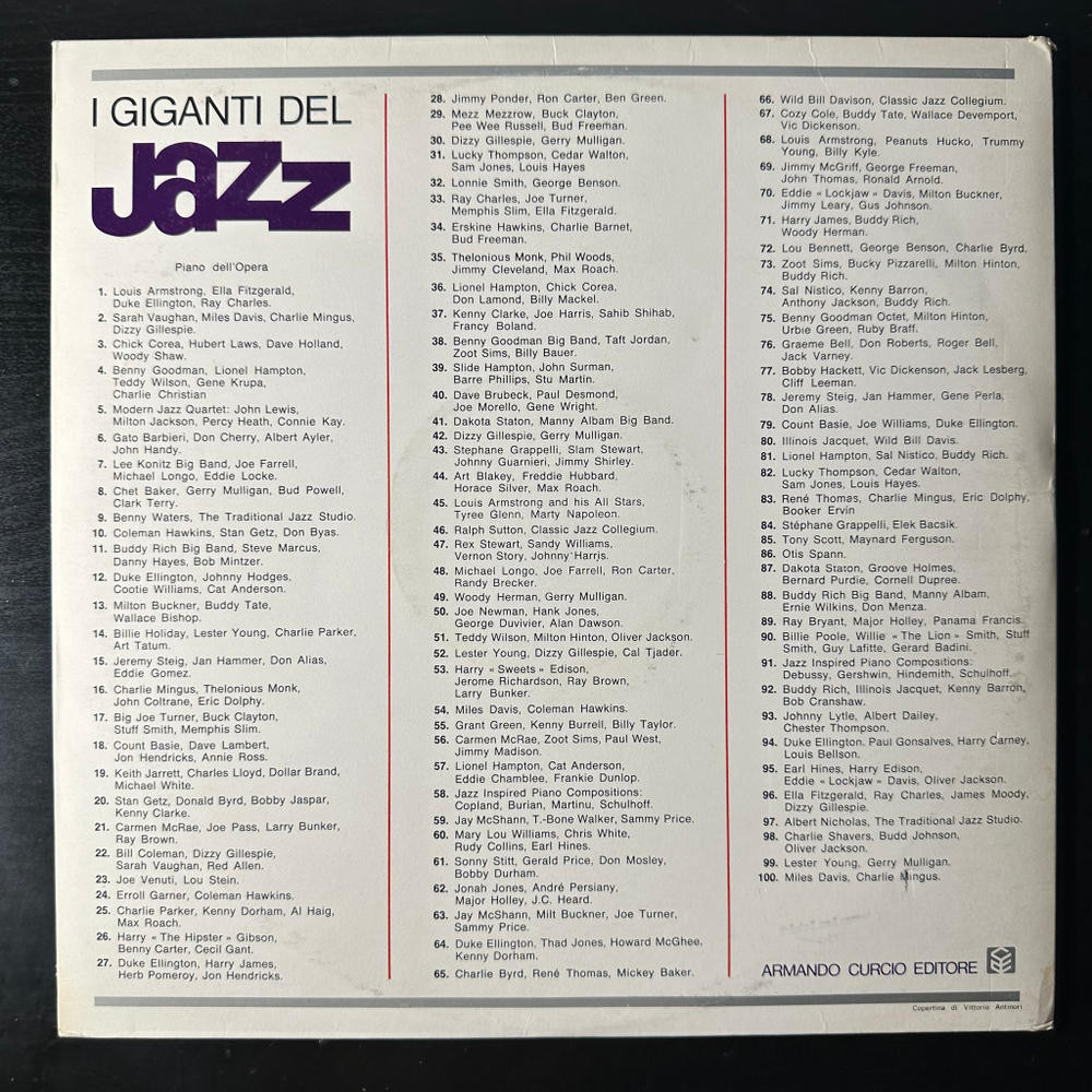Giganti Del Jazz Vol. 56 - Carmen McRae / Zoot Sims / Paul West / Jimmy Madison (Италия 1981г.)
