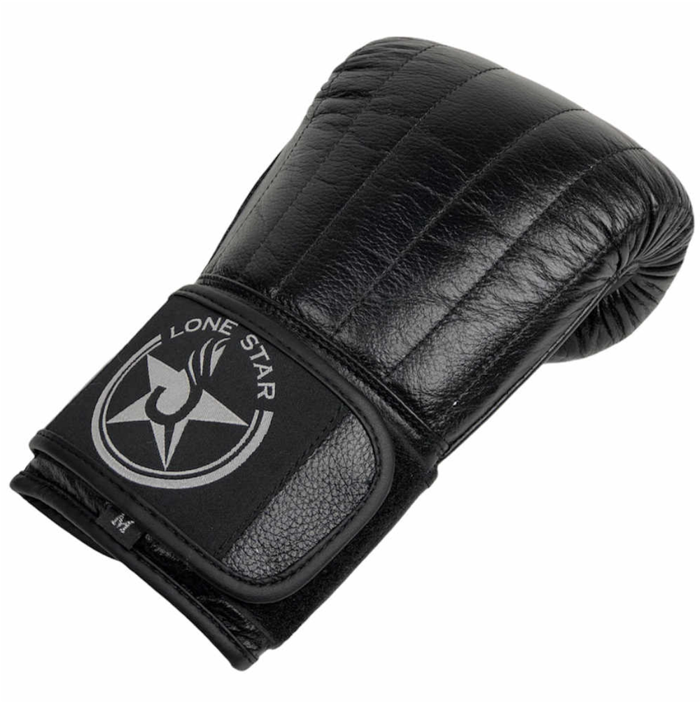 Перчатки снарядные LONE STAR на липучке, LEATHER