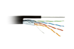 Кабель витая пара F/UTP 5e кат. 4 пары Cabeus FTP-4P-Cat.5e-SOLID-ST-OUT
