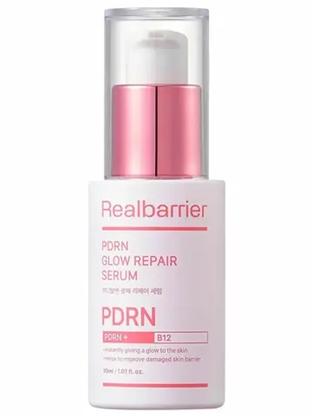 Real Barrier Восстанавливающая сыворотка с ПДРН и экзосомами для сияния кожи PDRN Glow Repair Serum 30 мл
