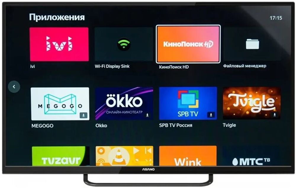 ЖК телевизор Asano 40LF8120T(Smart,Yandex) ЖК телевизор Asano 40LF8120T(Smart,Yandex)