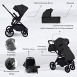 Коляска 3в1 Sweet Baby Vento Black