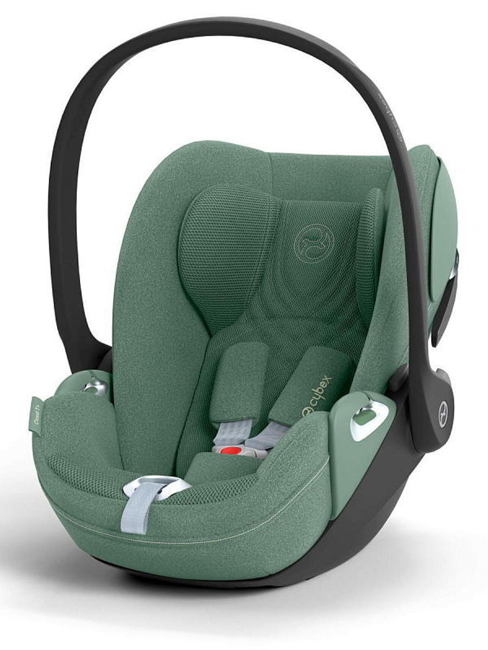 Коляска 3 в 1 Cybex Priam IV Chrome Brown complete и автокресло Cloud T i-Size Leaf Green Plus Mirage Grey