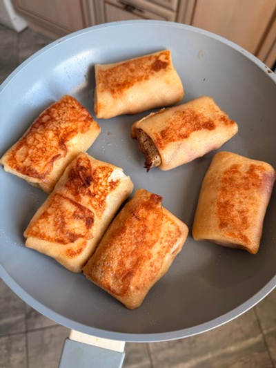 Блинчики с творогом