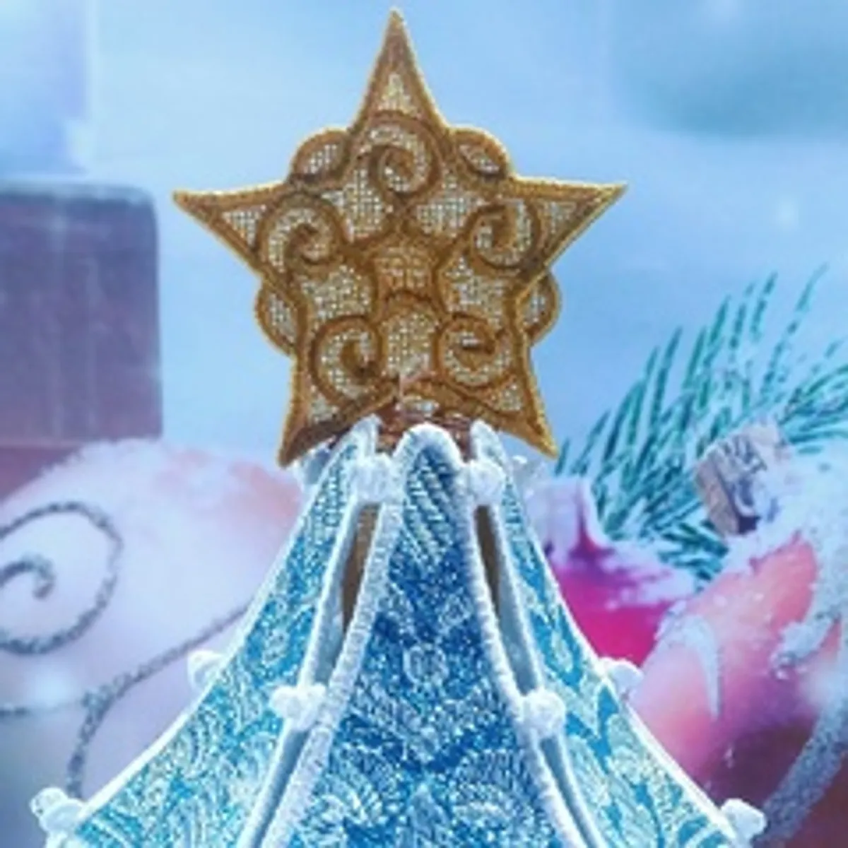 Ель королевская ночник голубая, 20 см