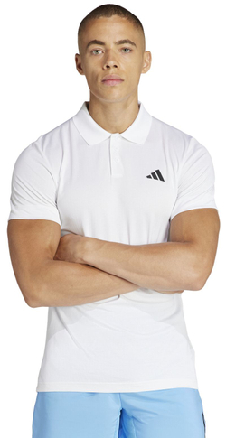Мужское теннисное поло Adidas Freelift - белый