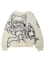 Свитер Вязаный (Round-neck) Rokkunerm Mohair Sweater