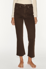 ДЖИНСЫ TRF CROPPED FLARE С ВЫСОКОЙ ПОСАДКОЙ И ПРИНТОМ В ГОРОШЕК — ZARA