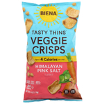 BIENA, Tasty Thins™, растительные хрустящие, с гималайской розовой солью, 113 г (4 унции)