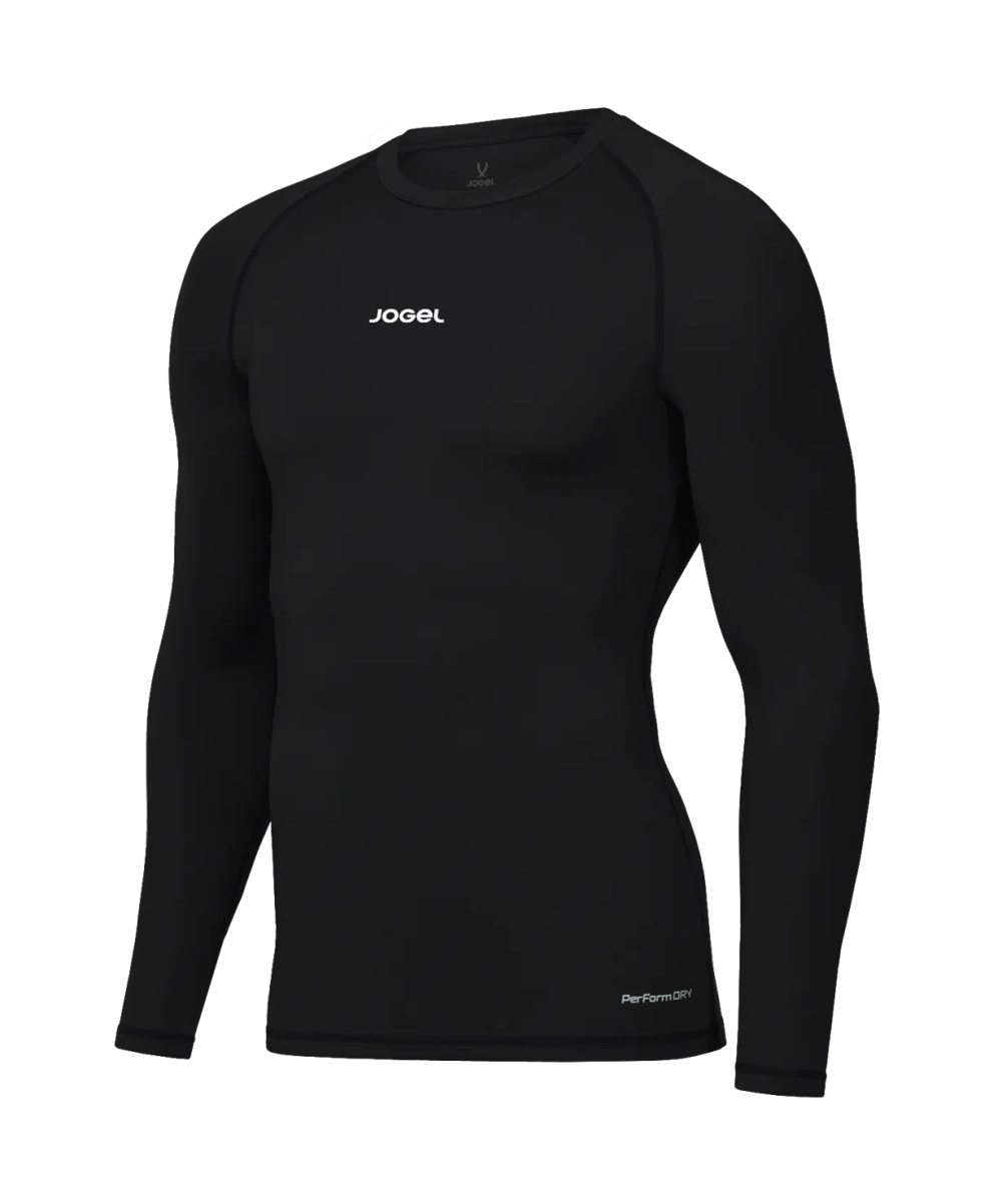 Футболка компрессионная с длинным рукавом Jogel CAMP 2 PerFormDRY Baselayer LS Tee, черный 99