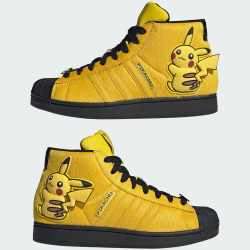 Adidas Высокие кроссовки Pokémon Superstar II, желтый