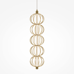 Подвесной светодиодный светильник Maytoni Golden Cage MOD216PL-L10G3K