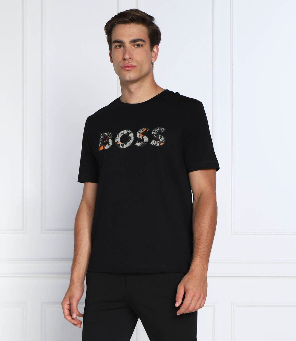 футболка teetrury 2 BOSS ORANGE - черный(50478776)