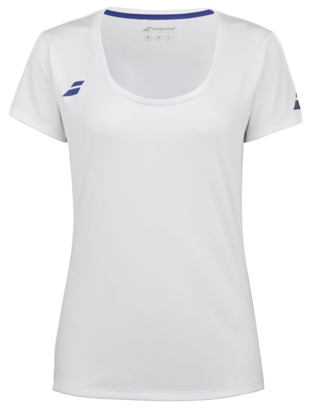 Женская футболка Babolat Play Теннисная кепка Sleeve Top Women - белый/белый