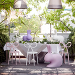Стул Qeeboo Rabbit White, белый