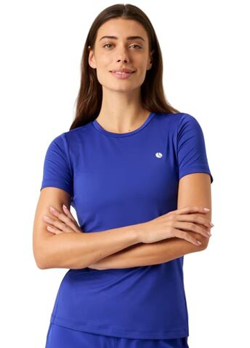 Женская теннисная футболка Bjorn Borg Ace Slim - clematis blue