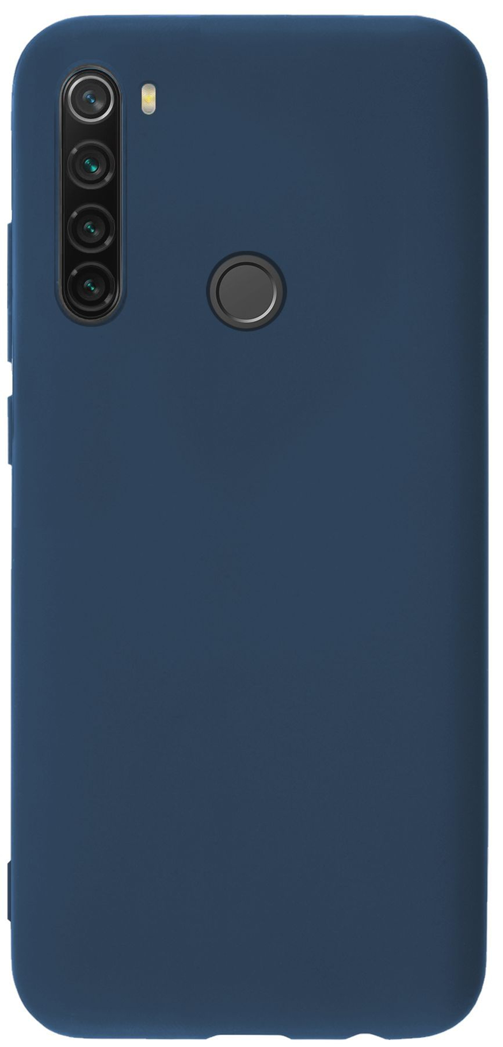 Мягкий Soft Touch чехол из силикона для XIAOMI REDMI NOTE 8T с бархатной подкладкой