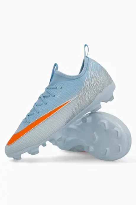 Бутсы Nike Zoom Mercurial Vapor 17 Academy FG/MG Junior - голубой