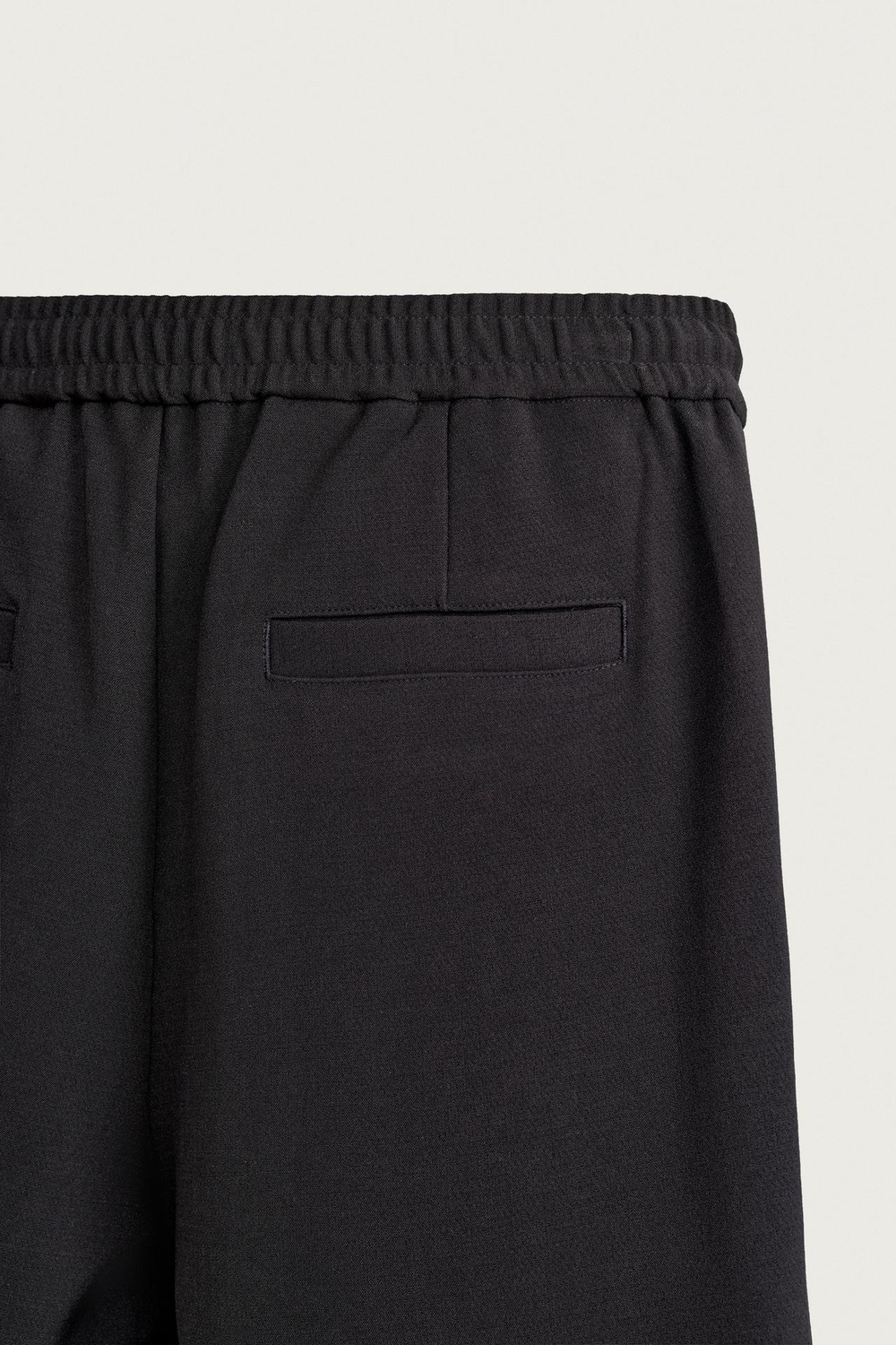 ZARA БРЮКИ COMFORT RELAXED FIT, ЧЕРНЫЙ