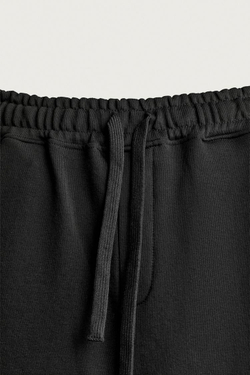 ZARA БАЗОВЫЕ СПОРТИВНЫЕ БРЮКИ, ЧЕРНЫЙ
