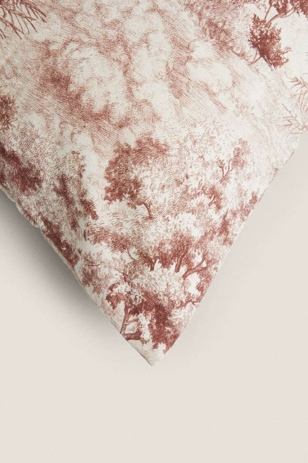 ZARA HOME ЧЕХОЛ ДЛЯ ДЕКОРАТИВНОЙ ПОДУШКИ С КОНТРАСТНЫМ УЗОРОМ, БЕЛЫЙ