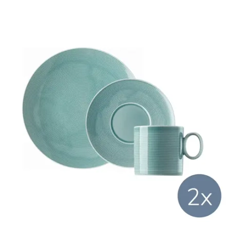 Thomas Rosenthal Group Кофейный набор Loft Colour на 2 персоны (6 элементов) ледяной синий 1190040191814742 + 1190040191810222 + 1190040191814741