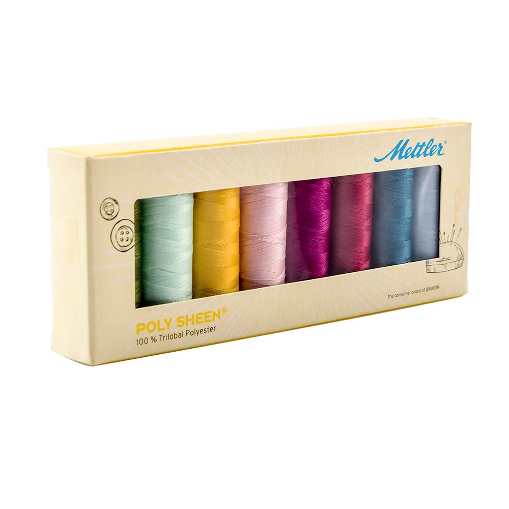 Нитки швейные (набор) Mettler Poly Sheen, 8 шт, PS8Modern-Kit