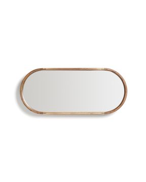 Зеркало Berale из акации, 76 x 33 см