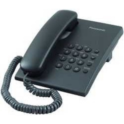 Panasonic KX-TS2350RUB (черный) (повтор номера, регул-ка громкости, кр.на стену)