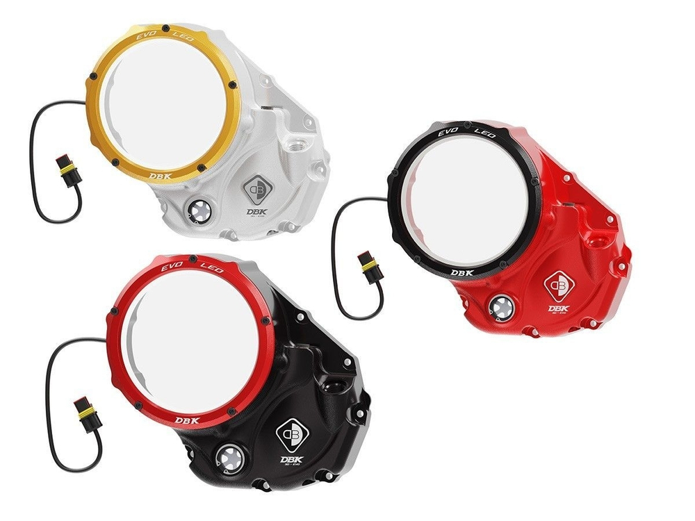 CCDVL05 DBK EVO LED CLEAR CLUTCH COVER