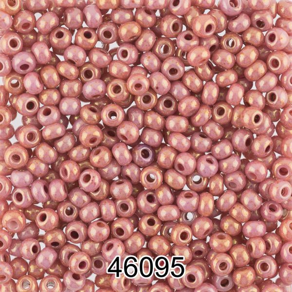 Бисер Preciosa 10/0 (2.3 мм), 500 г, 46095 (Ф459) св.коричневый