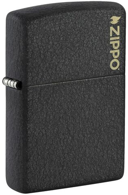 Зажигалка ZIPPO 236ZL Logo Black Crackle™