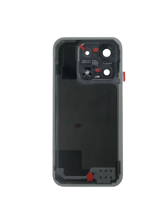 Задняя крышка для Xiaomi 17 черная (Black) со стеклом камеры