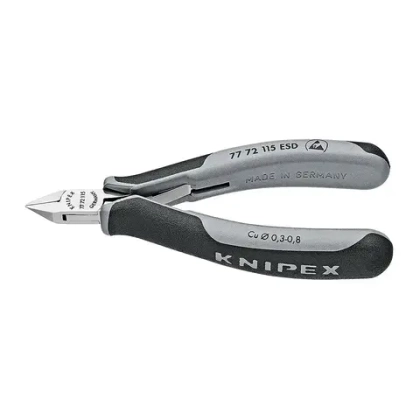 Кусачки боковые для электроники антистатические 115 мм Knipex 77 72 115 ESD