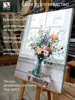 Картина "Майские Цветы", галерейная 30х40см 1шт.