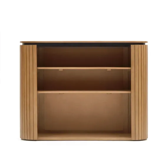 Книжная полка Licia 120x90 см из дерева манго