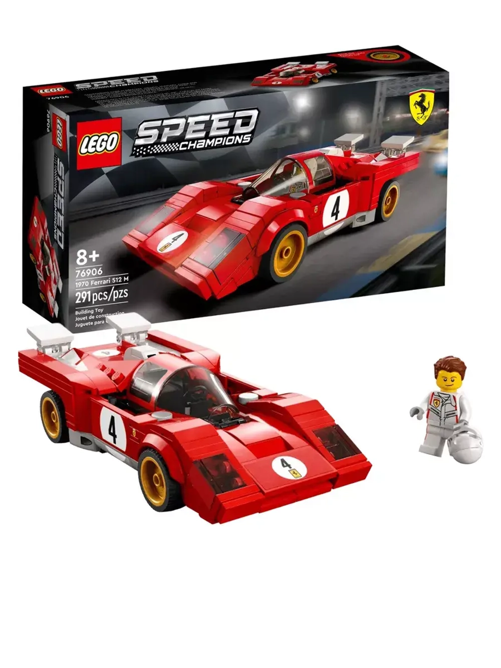 Конструктор Лего Спид 76906 Феррари 512 M Speed Champions