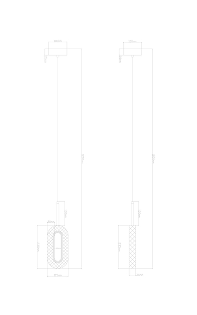 Подвесной светильник Arte Lamp OVALE A2489SP-1GO, 1хLED