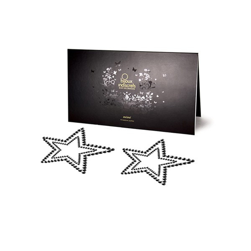 Bijoux Indiscrets "Mimi Star" Украшение на грудь Black -- 0114