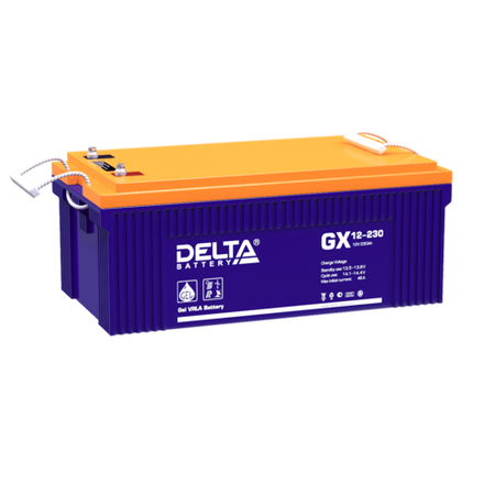 Аккумулятор DELTA GX 12-230 | 230 Ач | 12В GEL